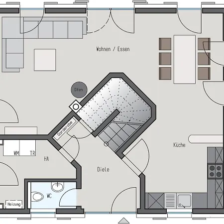 Schilfrohrsaenger 54 Semesterbostad Fuhlendorf (Mecklenburg-Vorpommern)