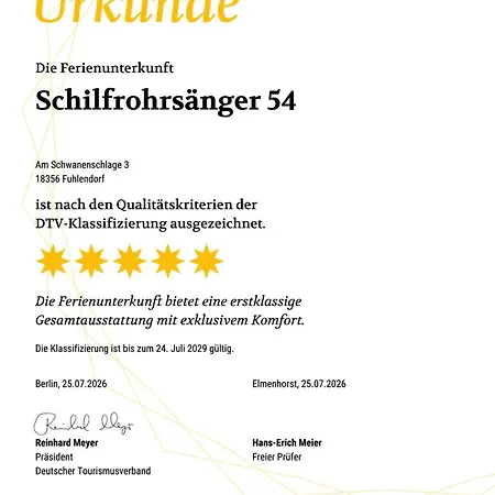 Schilfrohrsaenger 54 펜션