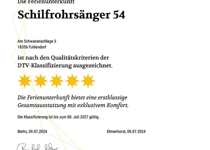 Schilfrohrsaenger 54 Ferienhaus *